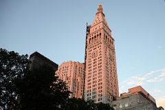 10-07 Last Rays Of Sun On 11 Madison And The Met Life Tower New York Madison Square Park.jpg